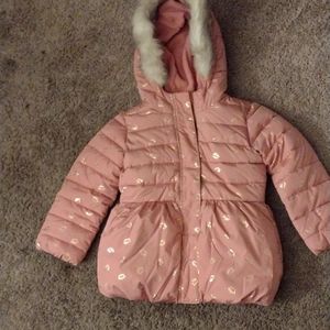 Girls 5T name brand never worn brand new puffy jacket